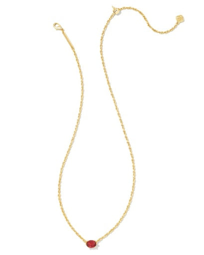 KENDRA SCOTT CAILIN CRYSTAL PENDANT NECKLACE JULY