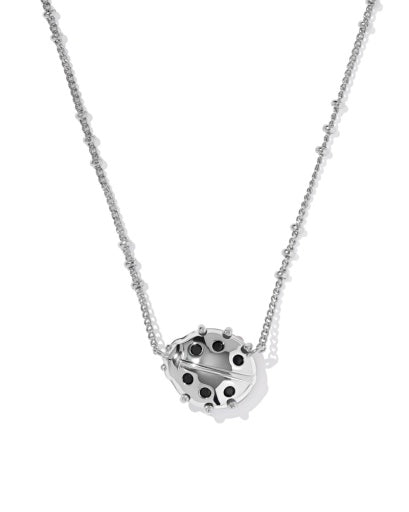 KENDRA SCOTT LADYBUG SHORT PENDANT NECKLACE
