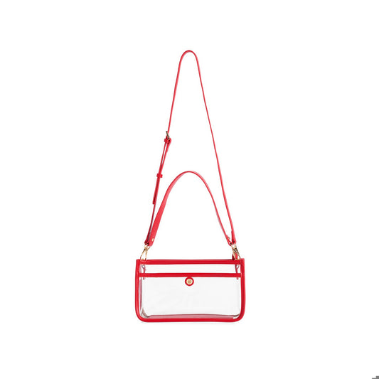 SPECTATOR SHOULDER BAG,RED