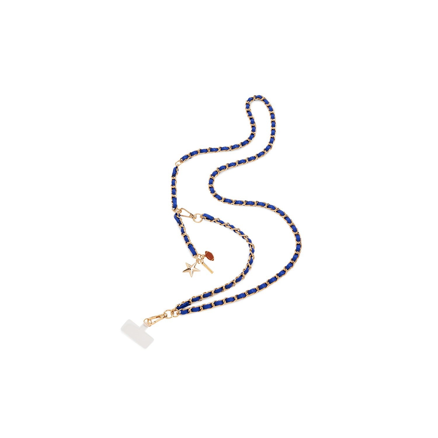 TAYLOR CROSS-BODY PHONE CHAIN,BLUE