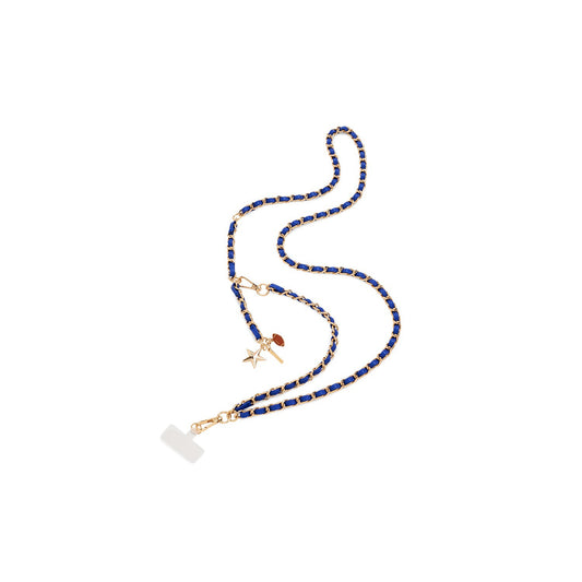 TAYLOR CROSS-BODY PHONE CHAIN,BLUE