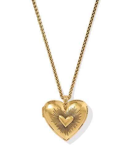 DOLLY PARTON LOCKET LONG PENDANT NECKLACE