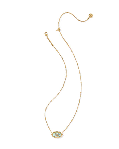 DOLLY PARTON ELISA BUTTERFLY SHORT PENDANT NECKLACE