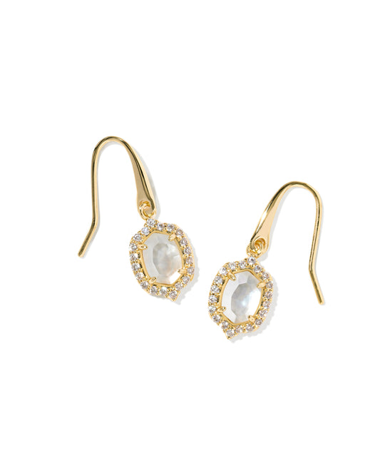 KENDRA SCOTT DAPHNE CRYSTAL FRAME DROP EARRINGS