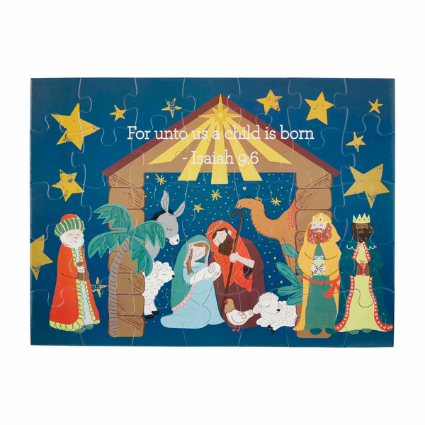 MUD PIE NATIVITY JUMBO PUZZLE