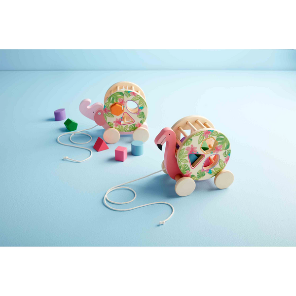 MUDPIE FLAMINGO SAFARI SHAPE SORTER