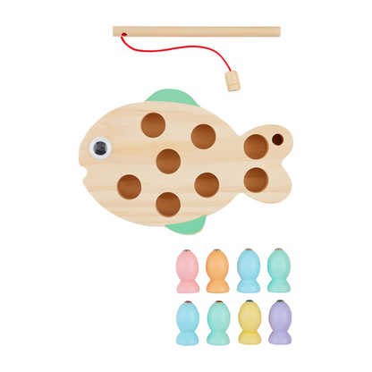 MUDPIE FISHING WOOD TOY