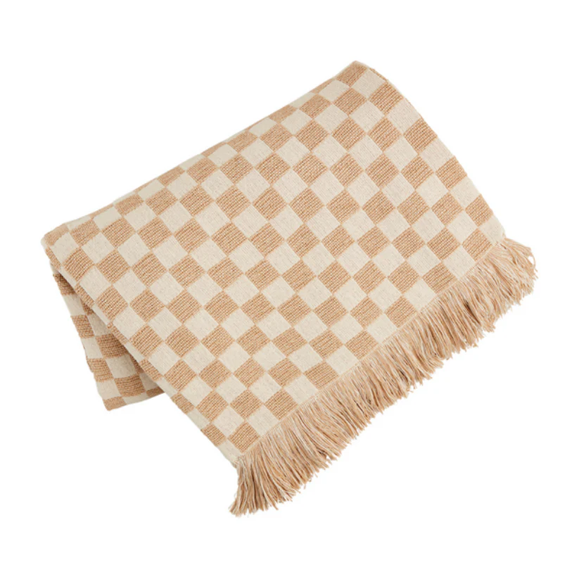 MUDPIE CHECKERED BLANKET