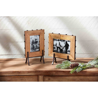 MUDPIE 5x7 METAL BEAD FRAME
