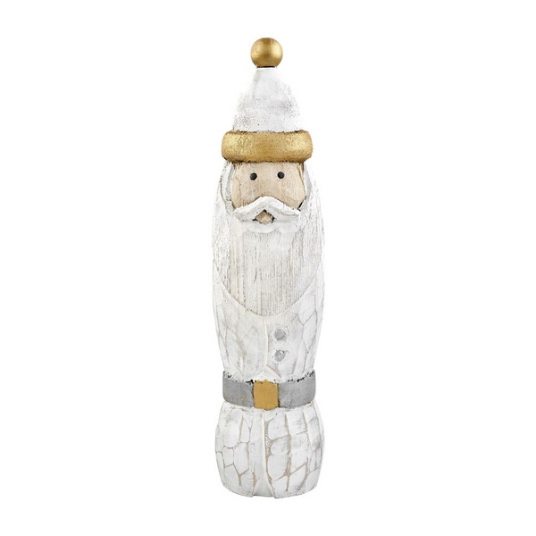 MUDPIE TALL SANTA WOOD SITTER