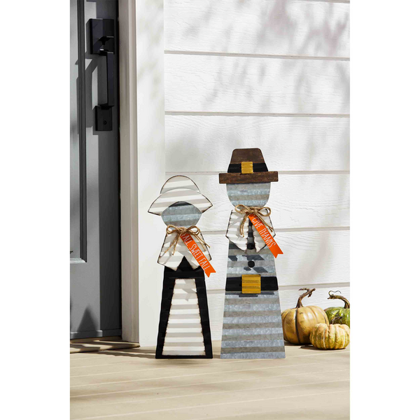 MUD PIE GIVE PILGRIM EASEL DECOR