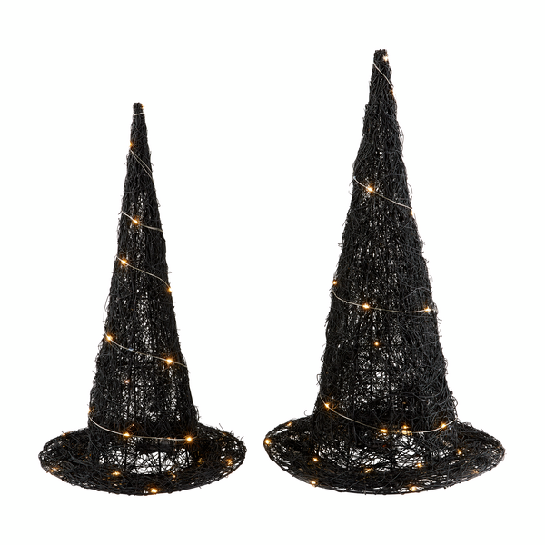 MUD PIE LIGHT-UP WITCH HAT SET