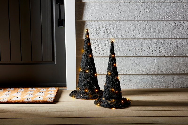 MUD PIE LIGHT-UP WITCH HAT SET