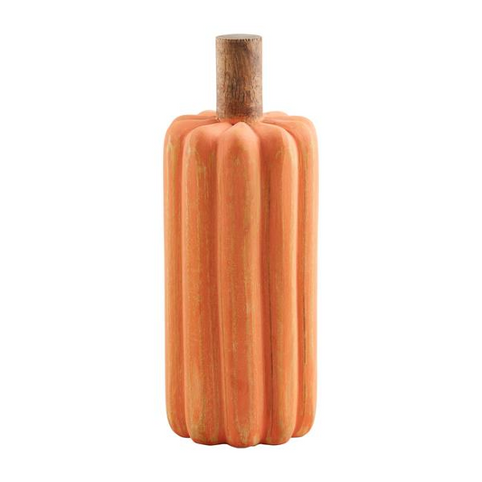 Mud Pie Small Tall Pumpkin Sitter