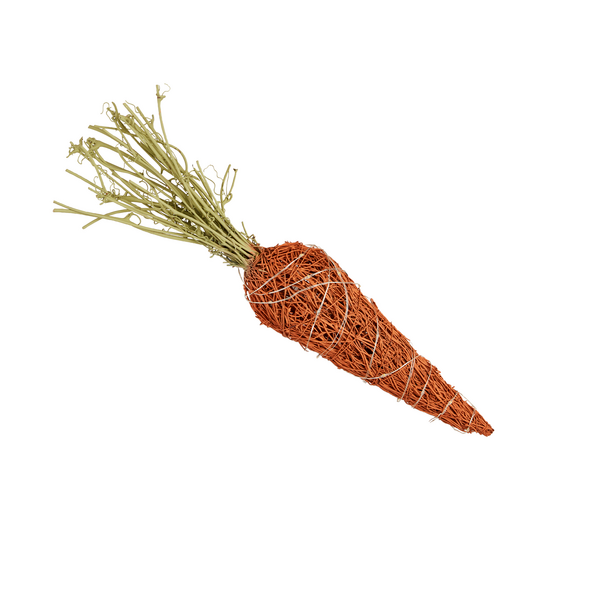 Mud Pie Medium Woven Light-Up Carrot