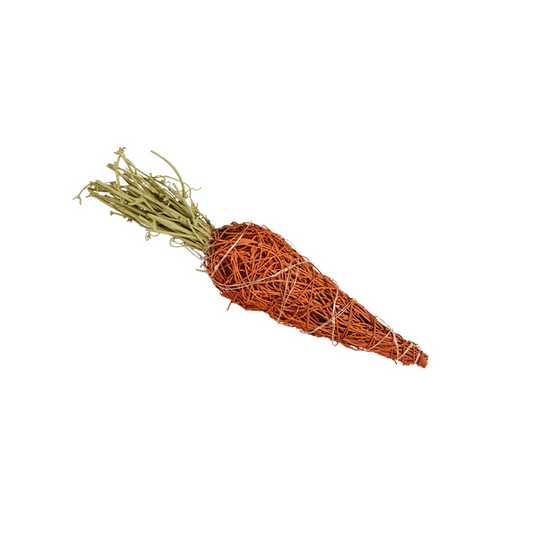 Mud Pie Small Woven Light-Up Carrot