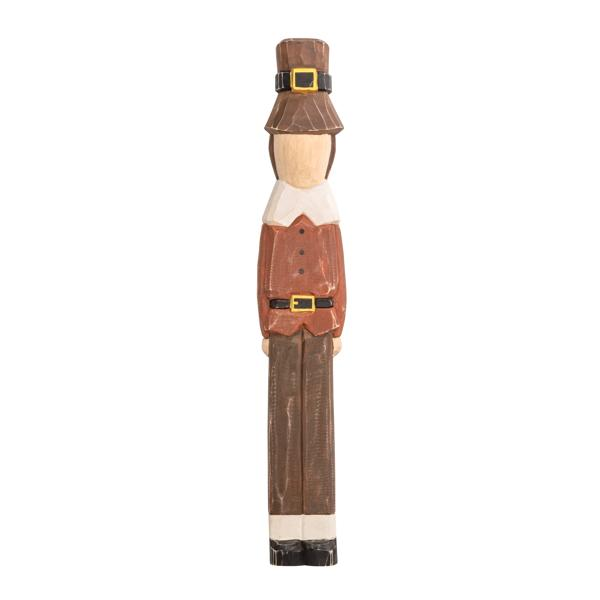 Mud Pie Boy Pilgrim Wood Sitter