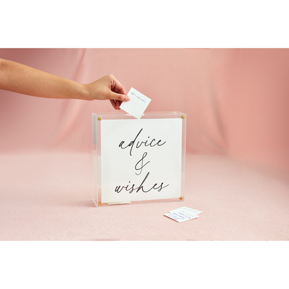 MUDPIE ACRYLIC LETTER BOX