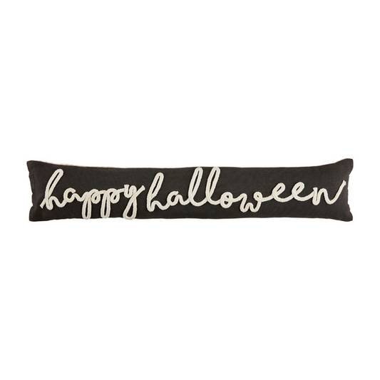 MUD PIE HAPPY HALLOWEEN GLOW SKINNY PILLOW