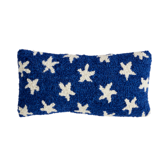 Mud Pie American Stars Wool Pillow