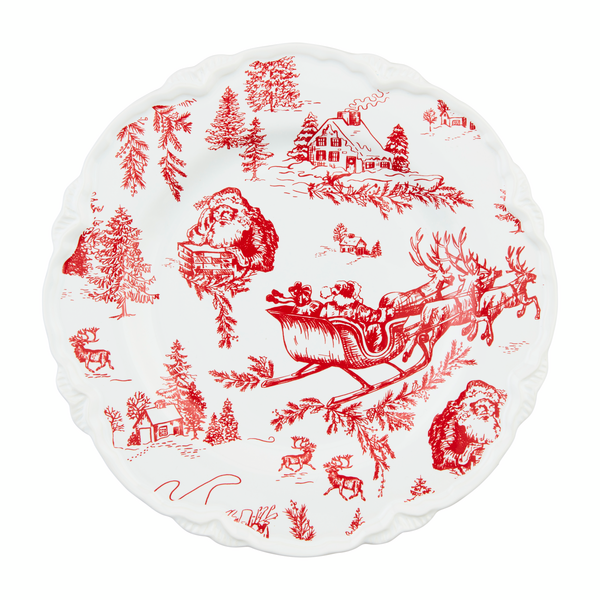 MUD PIE TOILE DESSERT PLATE