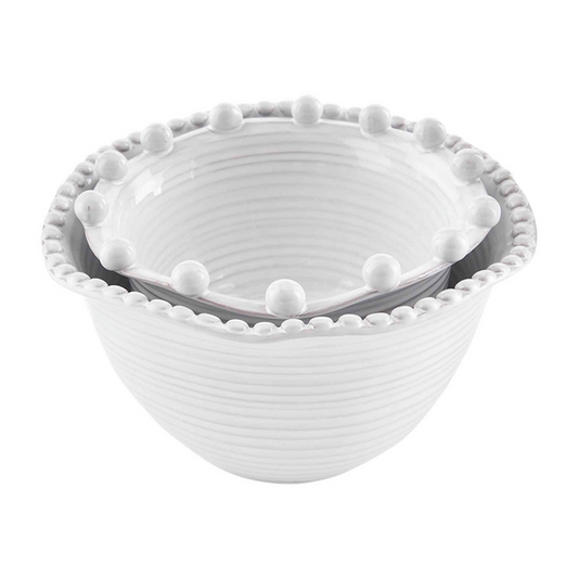 MUDPIE BEADED SIDE BOWL SET