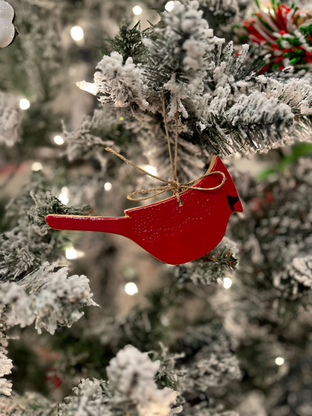 MUD PIE CARDINAL ORNAMENT