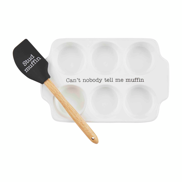 MUDPIE CIRCA MUFFIN TRAY SET